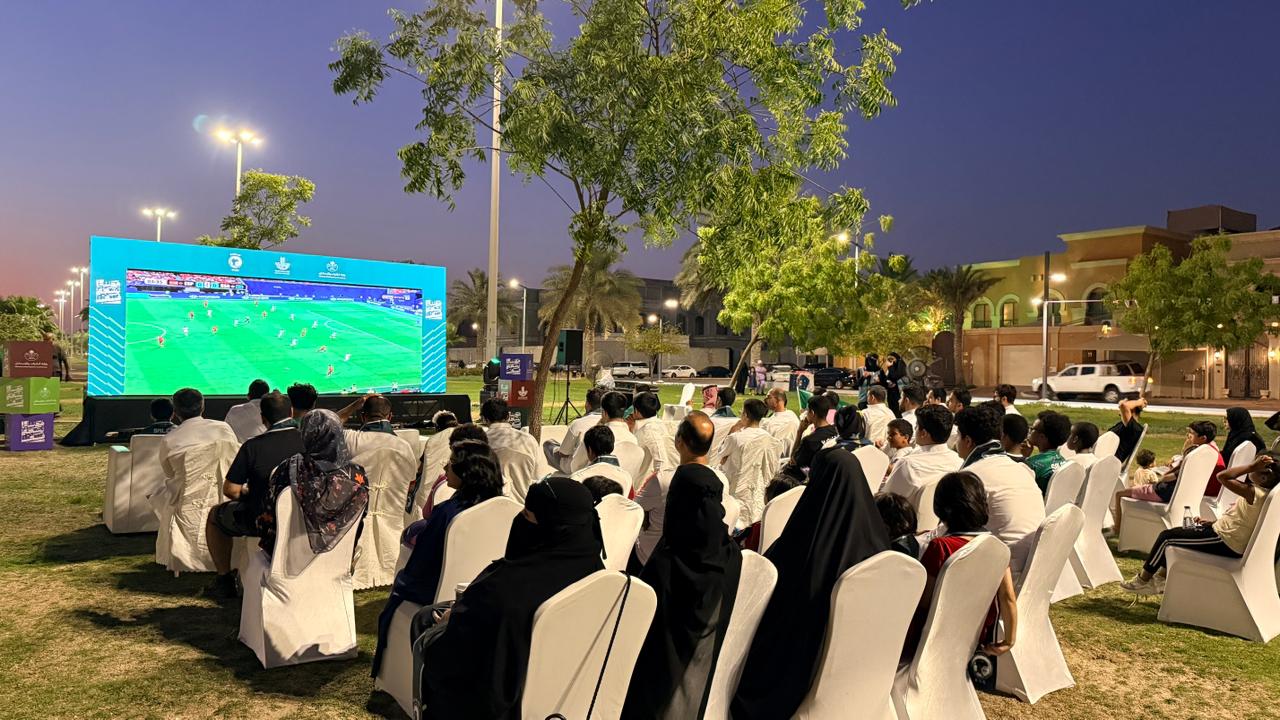 أمانة الشرقية تحوّل الحدائق إلى منصات مونديالية لمؤازرة 